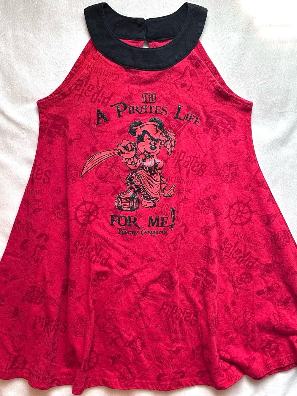 Disney Parks Pirates of the Caribbean Dress Girls S Pirate's Life For Me Minnie